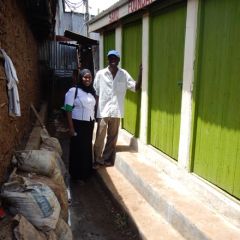 Kibera new toilets